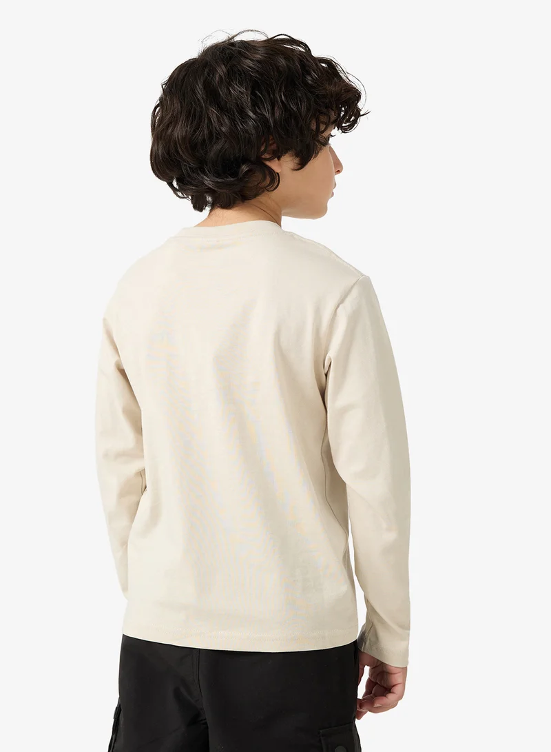 Jack & Jones Junior Kids Jjesoho Logo Crew Neck T-Shirt